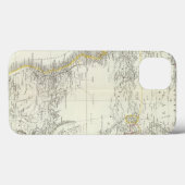 Afrika Atlas Kaart Case-Mate iPhone Case (Achterkant (horizontaal))