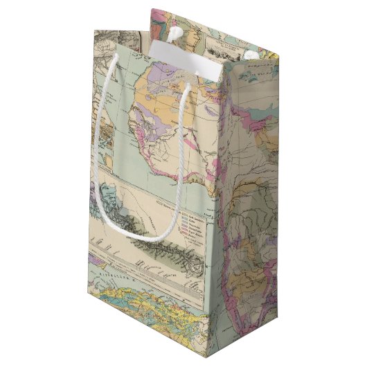 Afrika - Atlas-kaart van Afrika Klein Cadeauzakje (Achterkant Gekanteld)