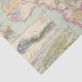 Afrika - Atlas-kaart van Afrika Tissuepapier (Detail)