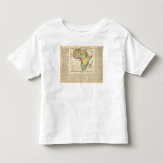 Afrika Atlas Map 2 Kinder Shirts (Voorkant)