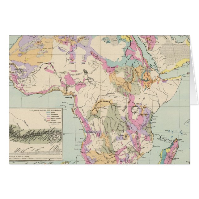 Afrika - Atlas Map of Africa (Voorkant Horizontaal)