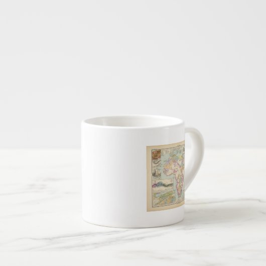 Afrika - Atlas van Afrika Espresso Kop (Voorkant rechts)