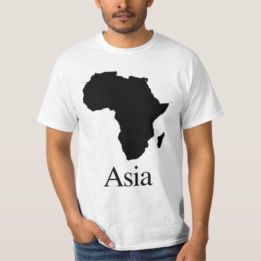 Afrika Azië kostengevoelig. T-shirt (Voorkant)