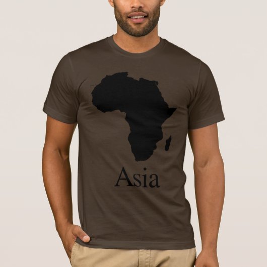 Afrika-Azië T-shirt (Voorkant)