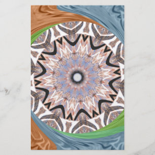 Afrika-Azië - traditioneel patroon Briefpapier