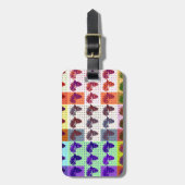 Afrika Bagagelabel (Voorkant verticaal)