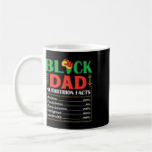 Afrika Black Dad Voedingsfeiten Melanine Bewust Koffiemok (Links)