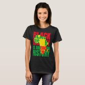 Afrika Black History American History USA African T-shirt (Voorkant volledig)