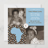 Afrika Blok: Blue Polkas Aankondiging (Voorkant)