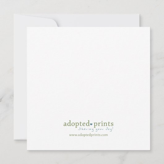 Afrika Blok: Roze Flora Aankondiging (Achterkant)