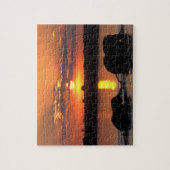 Afrika, Botswana, Chobe National Park, Herd Legpuzzel (Verticaal)