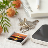 Afrika, Botswana, Chobe National Park, Herd Sleutelhanger (Zijkant)