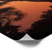 Afrika, Botswana, Nationaal Park Chobe, Vestiging Poster (Hoek)