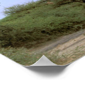 Afrika, Botswana, Okavango Delta. Zuidelijk Poster (Hoek)