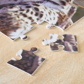 Afrika, Botswana, Okvango Delta, wilde luipaard. 2 Legpuzzel (Zijkant)