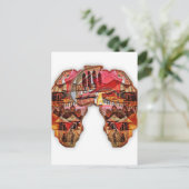 Afrika Briefkaart (Staand voorkant)