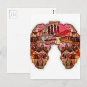 Afrika Briefkaart (Voorkant / Achterkant)