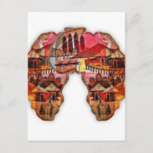 Afrika Briefkaart