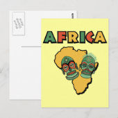 Afrika Briefkaart (Voorkant / Achterkant)