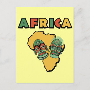 Afrika Briefkaart
