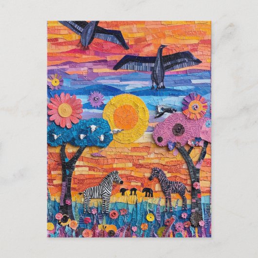 Afrika Briefkaart (Voorkant)