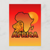 Afrika briefkaart (Voorkant)