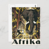 Afrika Briefkaart (Voorkant / Achterkant)