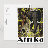 Afrika Briefkaart (Voorkant / Achterkant)