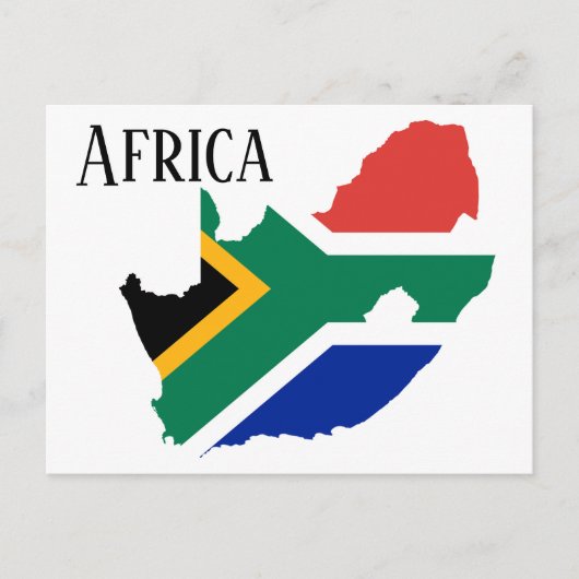 Afrika Briefkaart (Voorkant)