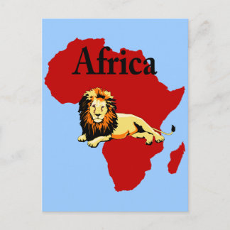 Afrika Briefkaart
