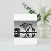 Afrika Briefkaart (Staand voorkant)