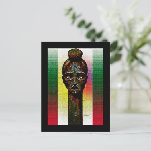 Afrika Briefkaart (Staand voorkant)