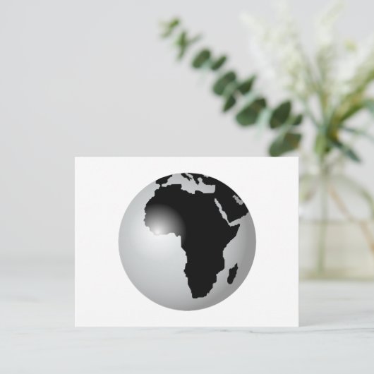 Afrika Briefkaart (Staand voorkant)