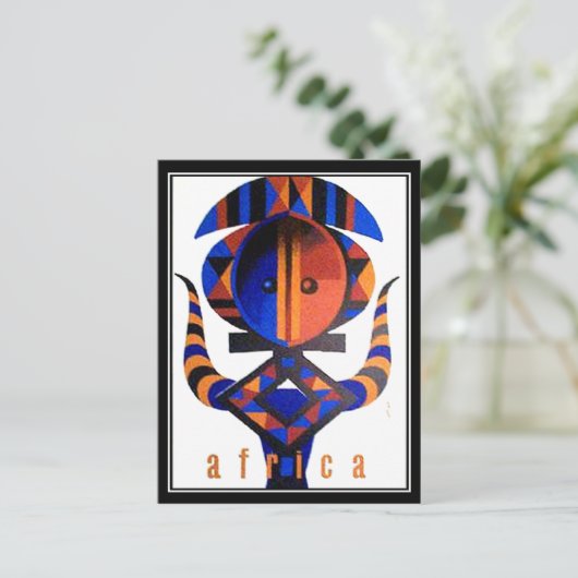 Afrika-Briefkaart Briefkaart (Staand voorkant)