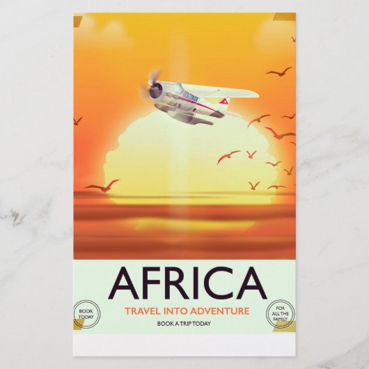 Afrika Briefpapier (Voorkant)