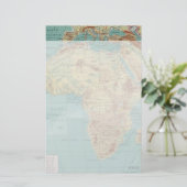 Afrika Briefpapier (Staand voorkant)