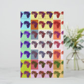 Afrika Briefpapier (Staand voorkant)