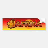 Afrika Bumpersticker (Voorkant)