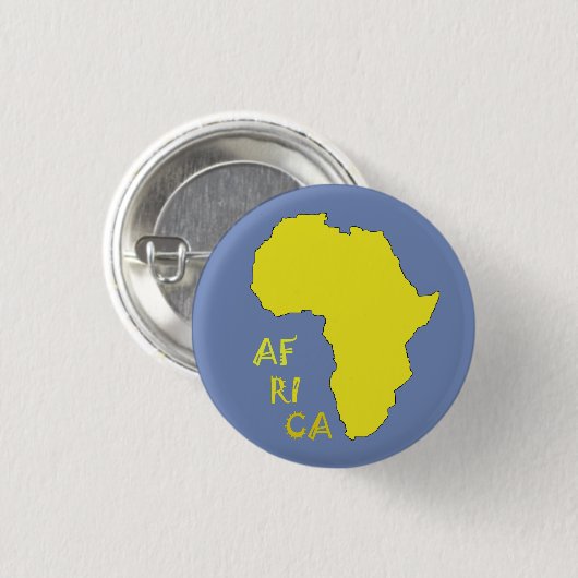 Afrika Button Pin (Voorkant /achterkant)