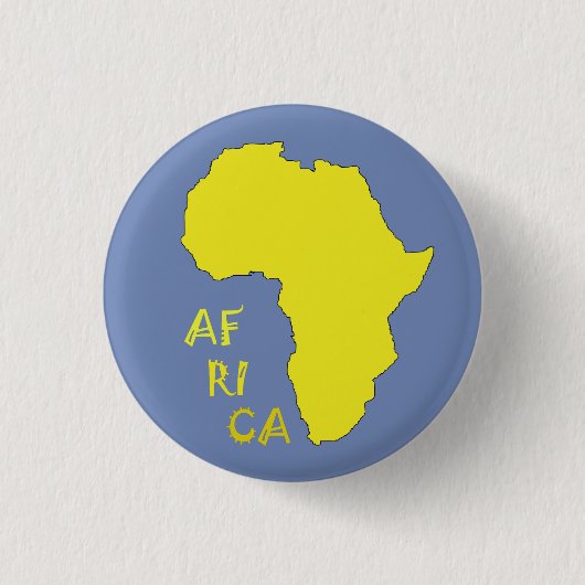 Afrika Button Pin (Voorkant)