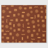 Afrika Cadeaupapier (Vlak)