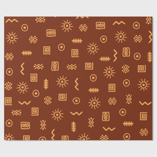 Afrika Cadeaupapier (Vlak)