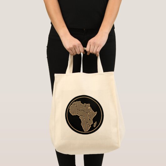 Afrika-Canvas tas (Voorkant (product))
