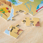 Afrika Cartoon Map Legpuzzel (Zijkant)