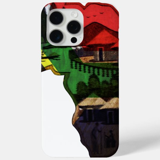 Afrika Case-Mate iPhone Case (Achterkant)