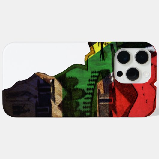 Afrika Case-Mate iPhone Case (Achterkant (horizontaal))