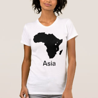 Afrika - continent - Azië - vun maken T-shirt