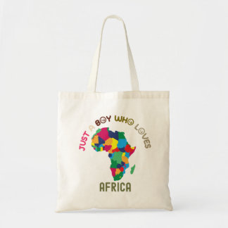 Afrika continent tote bag