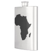 Afrika-continentale omtrek flacon (Links)