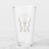 Afrika Cup in Marokko Glas (Achterkant)